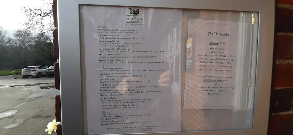 Menu_The Three Oaks_Chalfont Saint Peter_image_3