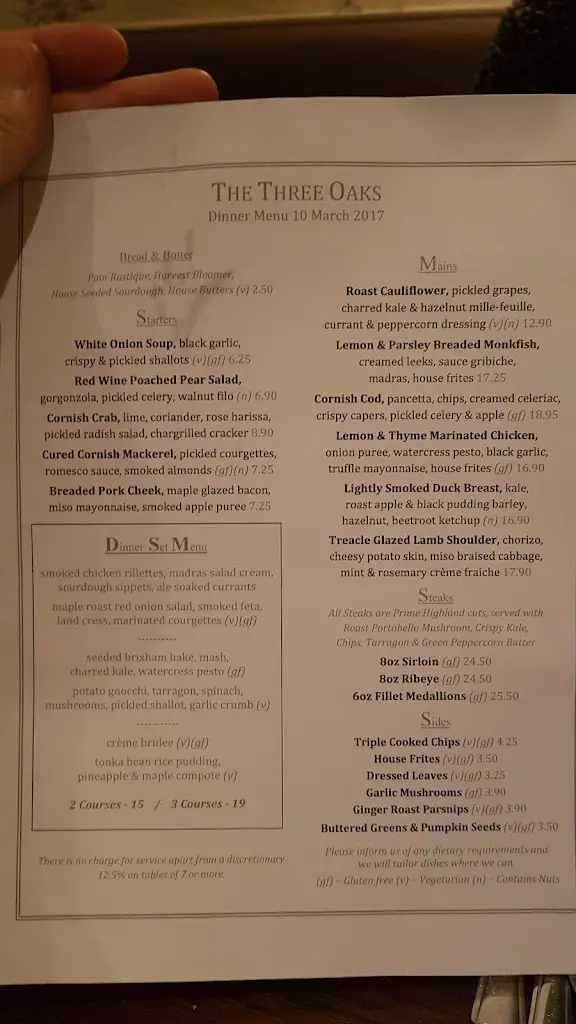 Menu_The Three Oaks_Chalfont Saint Peter_image_4