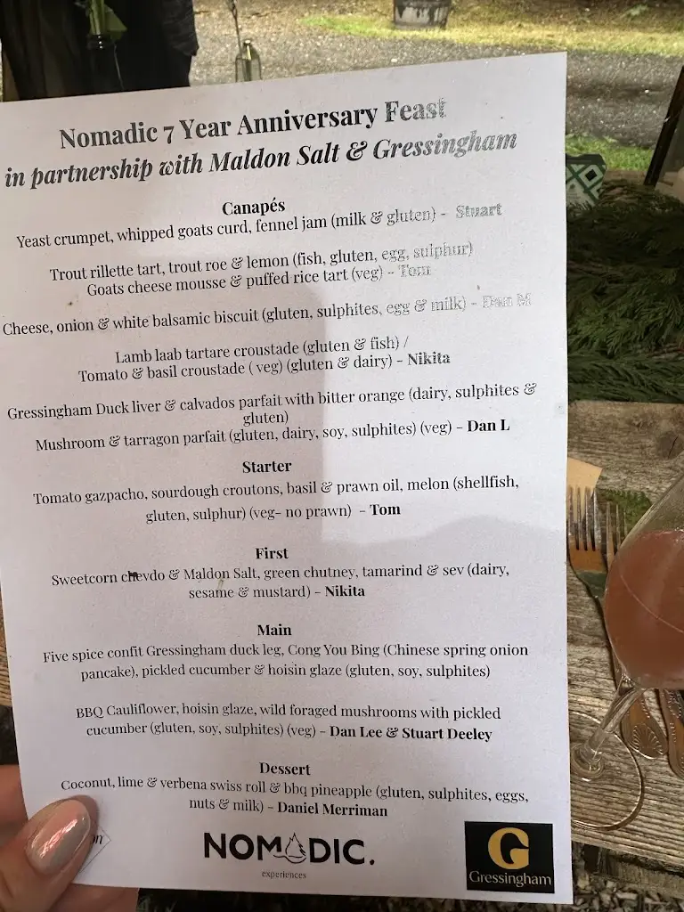 Menu_Nomadic Dinners_Chalfont Saint Peter_image_4