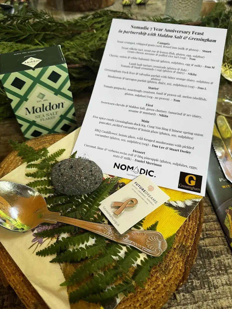 Catherine Baldwin_Nomadic Dinners_Chalfont Saint Peter_review