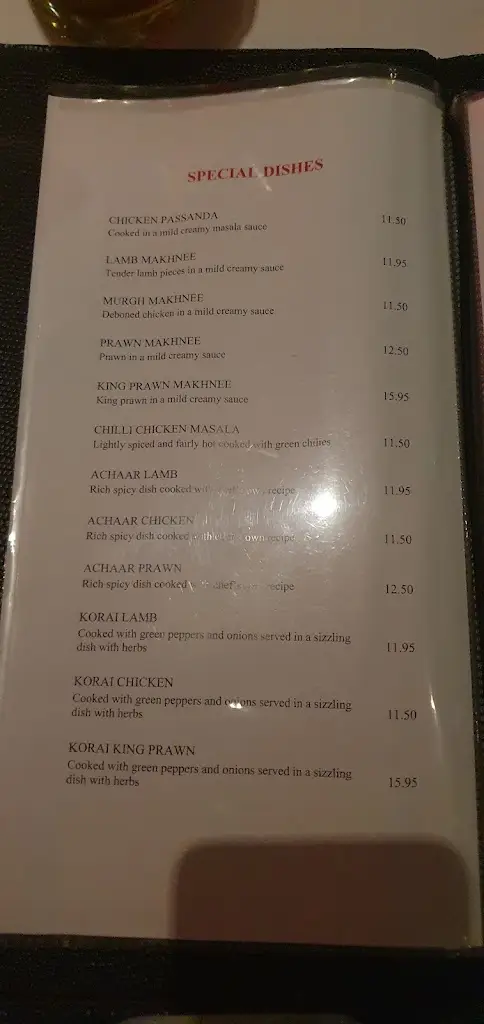 Menu_Saffron Lounge Former Spice Restaurant_Chalfont Saint Peter_image_2