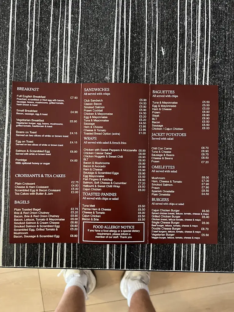 Menu_Madeira Restaurant_Chalfont Saint Peter_image_1