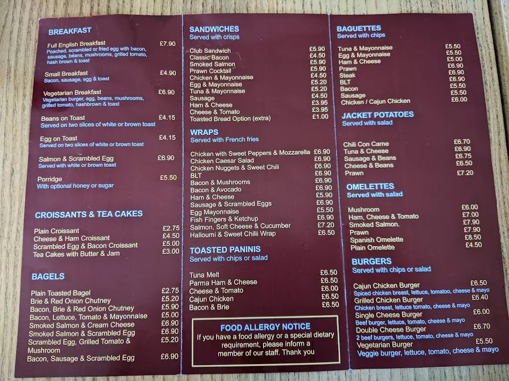 Menu_Madeira Restaurant_Chalfont Saint Peter_image_2