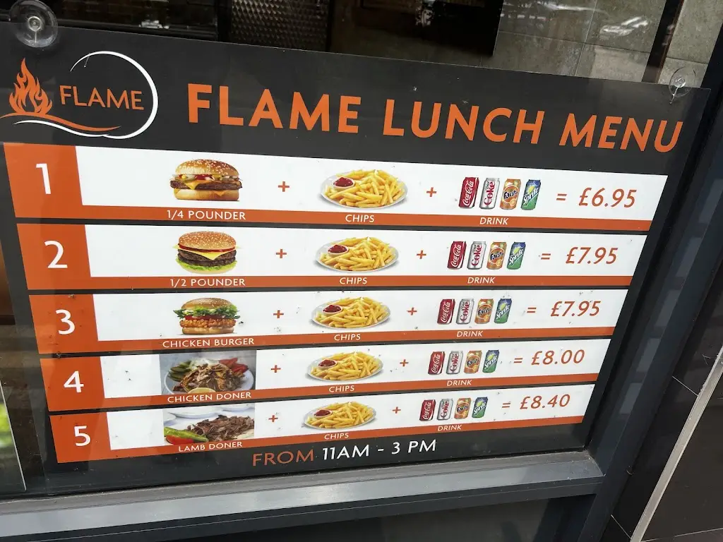 Menu_Flames & fries_Chalfont Saint Peter_image_2