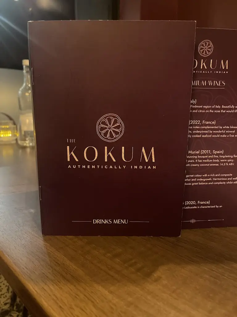Menu_The Kokum_Chalfont St Giles_image_2