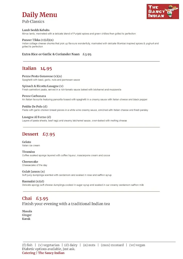 Menu_Feathers_Chalfont St Giles_image_3