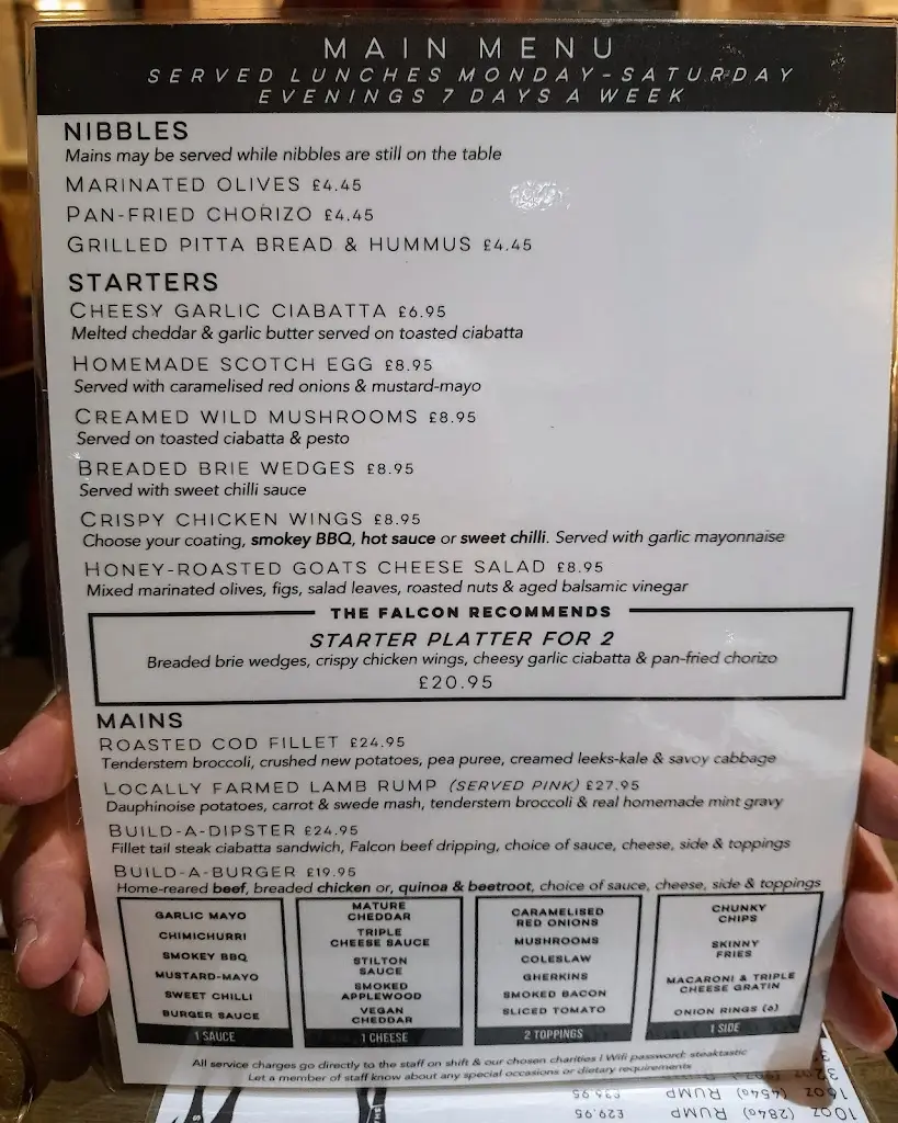 Menu_The Falcon Steakhouse_Charfield_image_2