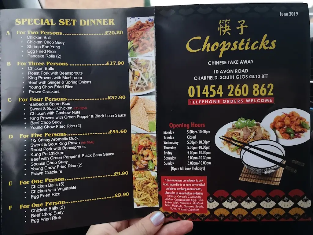 Menu_Chopsticks Chinese Takeaway_Charfield_imagen_4