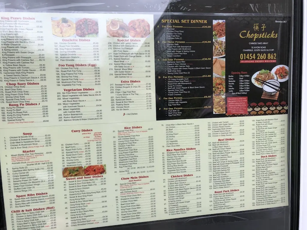 Darren Morrissey_Chopsticks Chinese Takeaway_Charfield_reseña