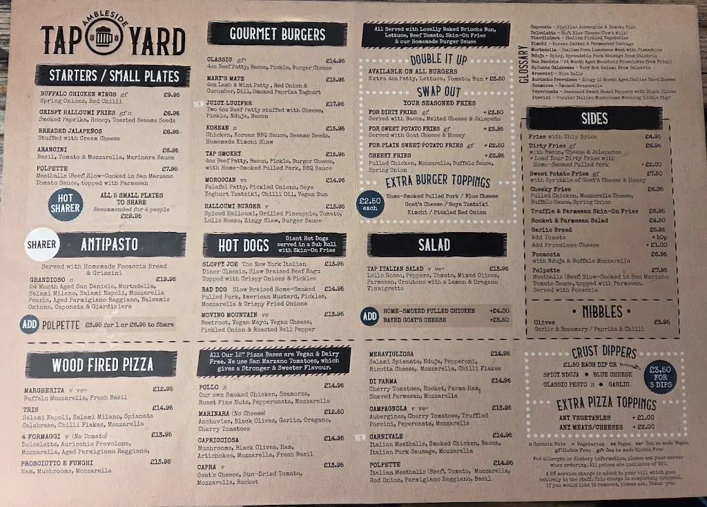 Menu_Ambleside Tap Yard_Ambleside_image_4