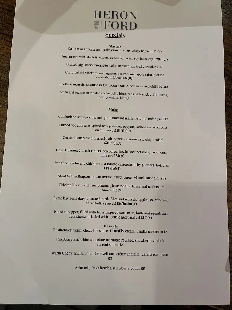 Menu_Heron on the Ford_Charvil_image_1