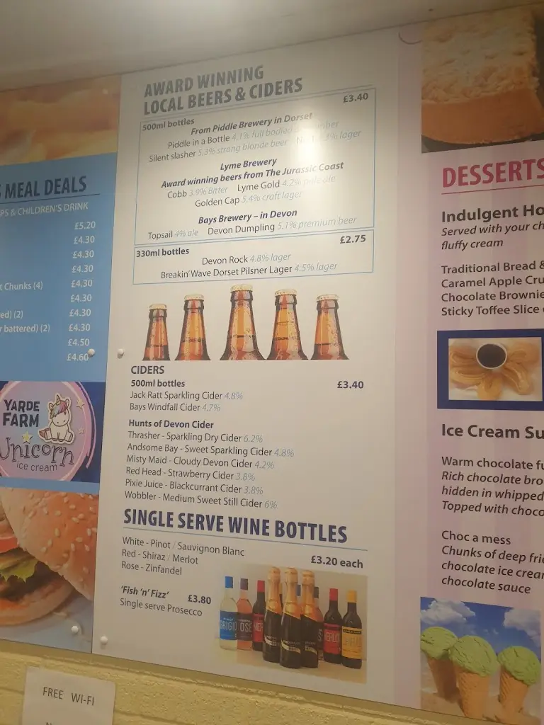 Menu_Charmouth Fish Bar_Charmouth_image_1