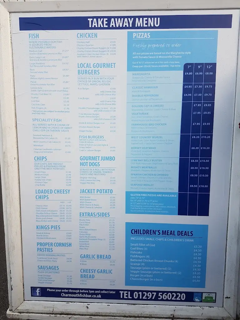 Menu_Charmouth Fish Bar_Charmouth_image_2