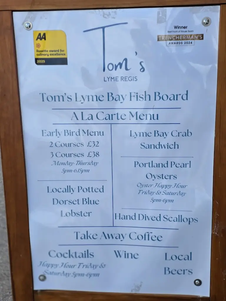 Nick Miles_Tom's Lyme Regis_Charmouth_review