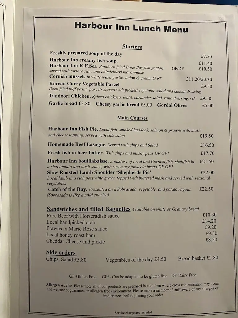 Menu_Harbour Inn_Charmouth_image_1