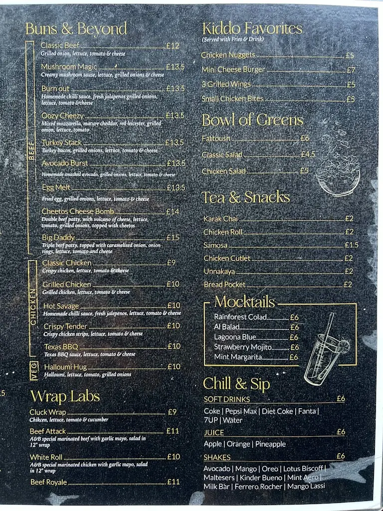 Menu_Al Balad Burgers & Grill House_Charminster_image_1