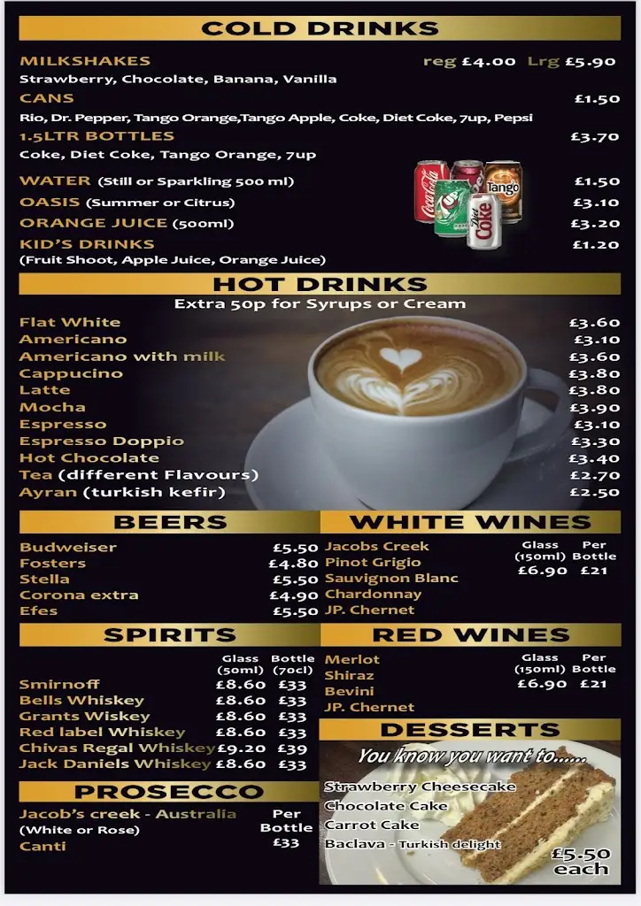 Menu_Bridge House Cafe restaurant_Chatteris_image_2