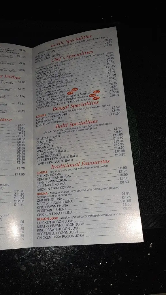 Menu_Spice Lounge Chatteris_Chatteris_image_1
