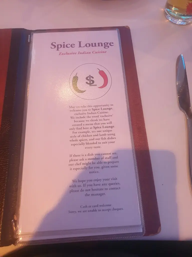 Menu_Spice Lounge Chatteris_Chatteris_image_4