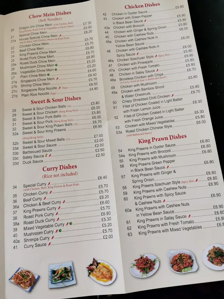 Menü_Dragon Inn_Chatteris_Bild_3