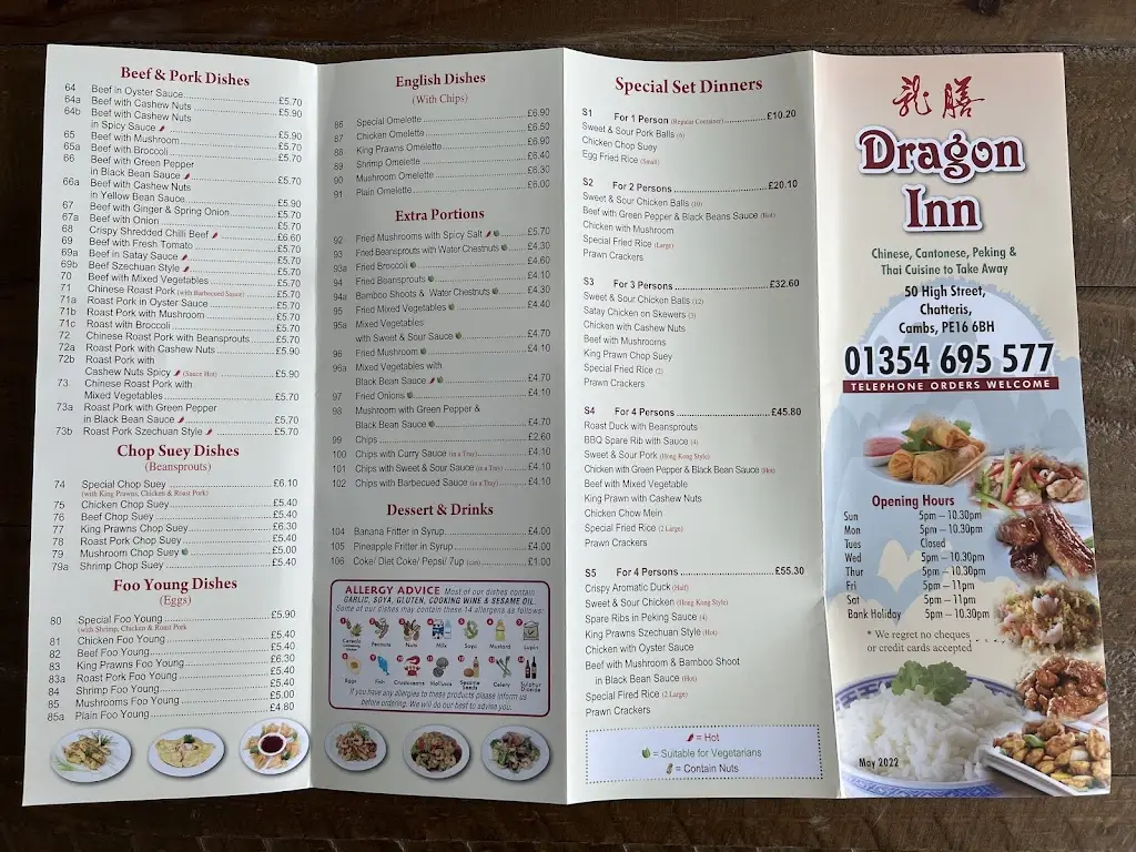 Menü_Dragon Inn_Chatteris_Bild_4