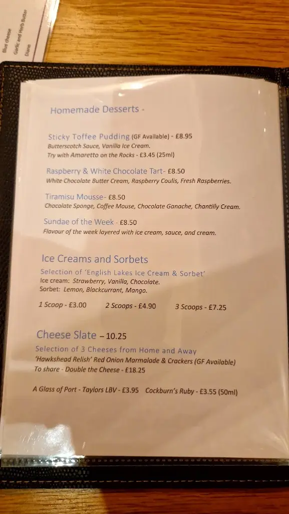 Menu_The Priest Hole Restaurant_Ambleside_image_1