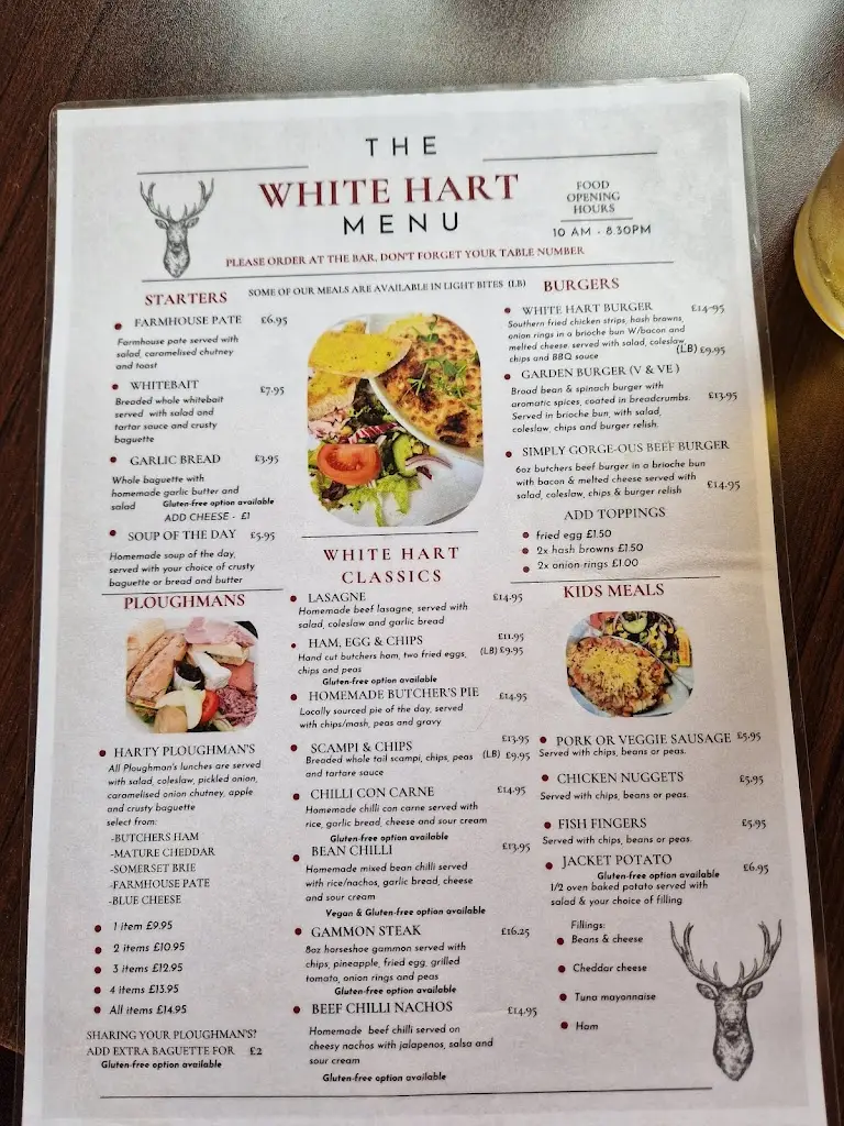 Menu_The White Hart_Cheddar_image_1