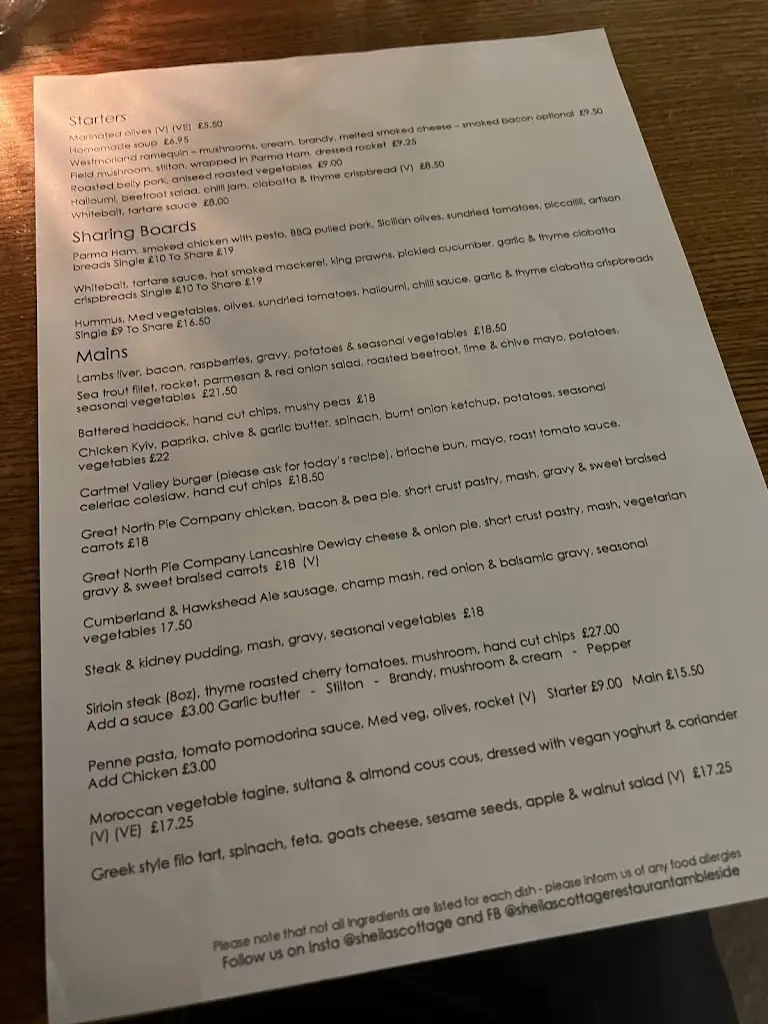 Menu_Sheila's Cottage_Ambleside_image_4