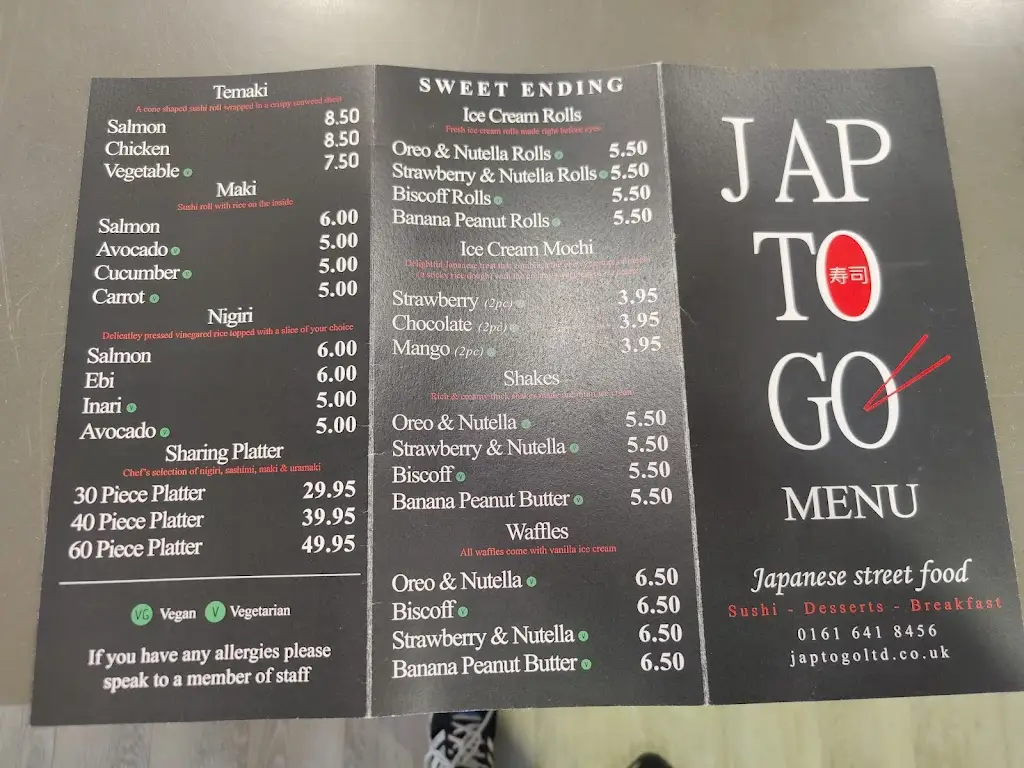 Menu_NARA ROLL_Cheadle Heath_image_3