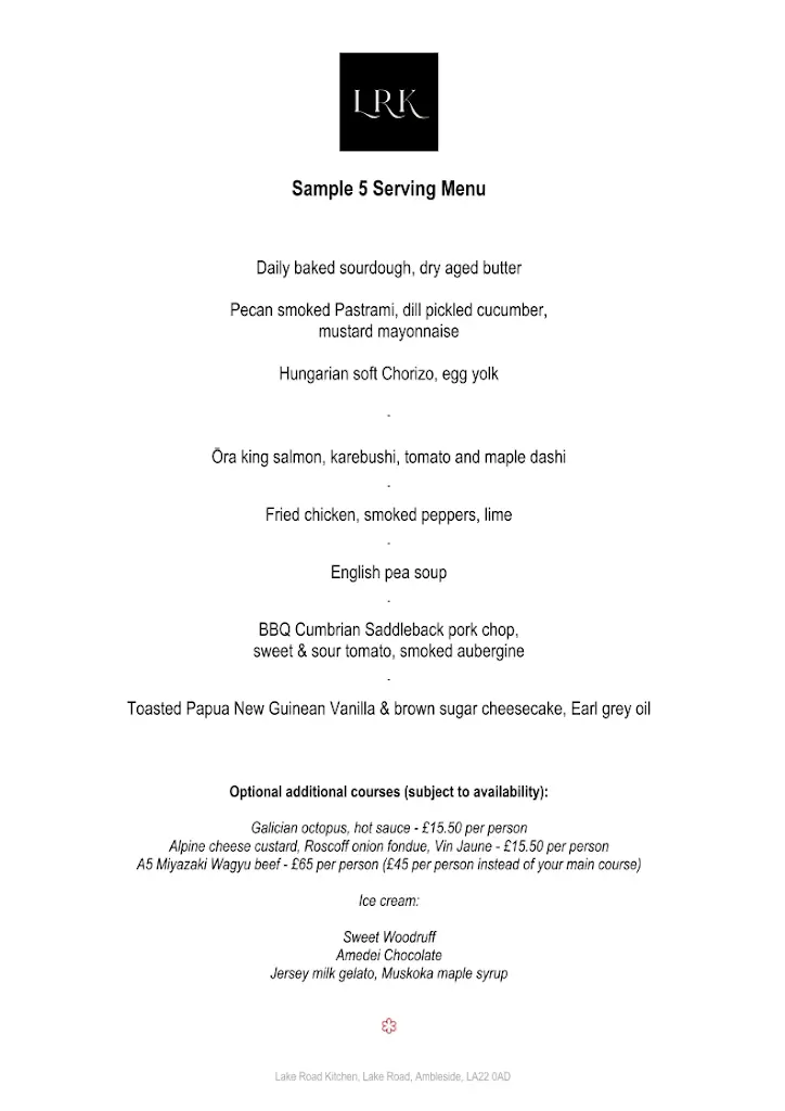 Menu_Lake Road Kitchen_Ambleside_image_2