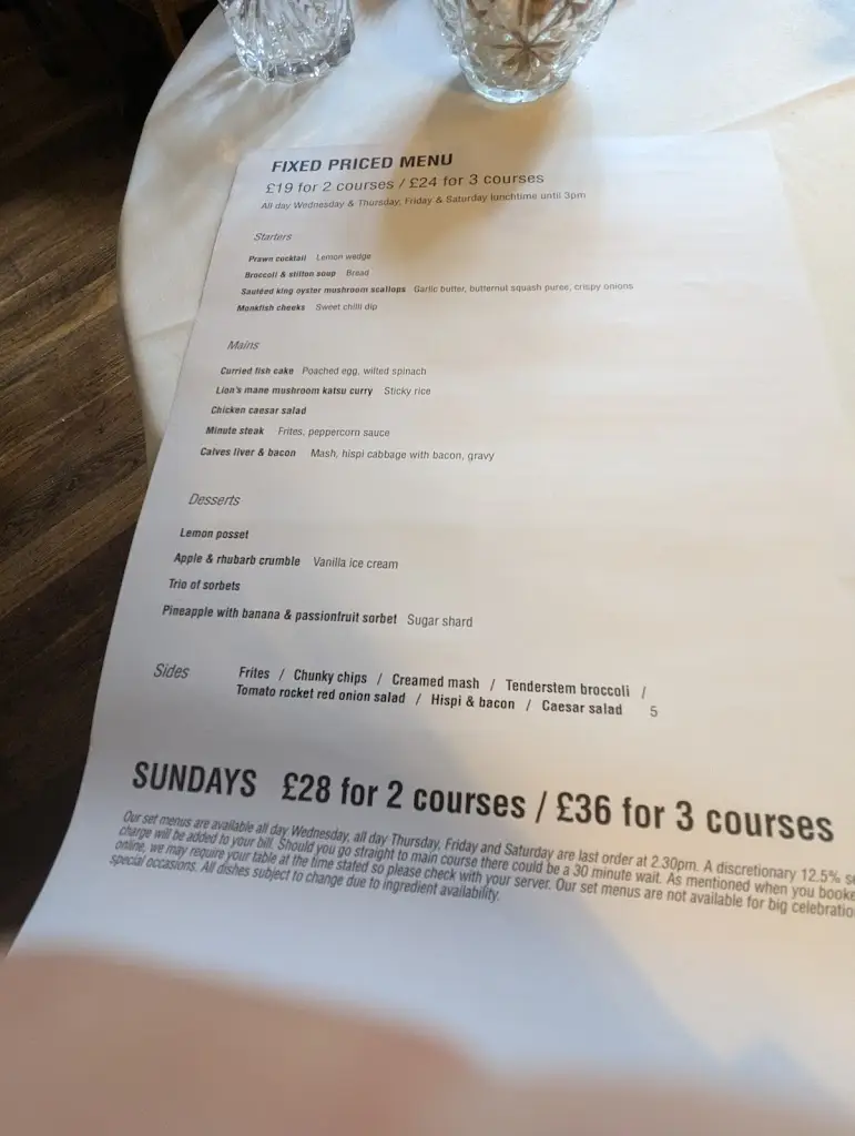 Menu_Pig & Whistle Restaurant_Chelmsford_image_2