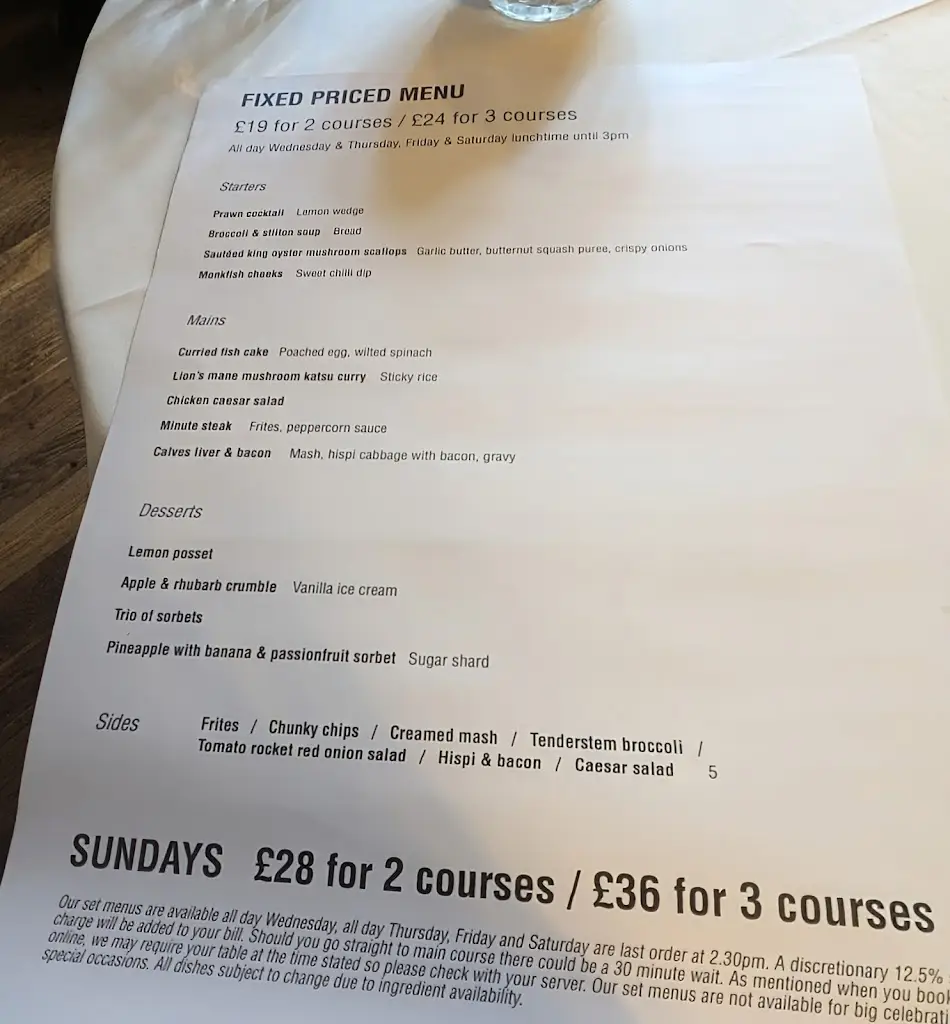 Menu_Pig & Whistle Restaurant_Chelmsford_image_3