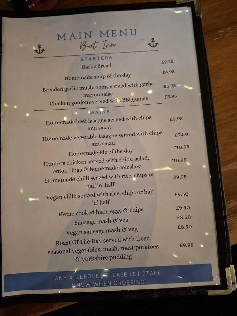 Menu_Boat Inn_Cheddleton_image_2