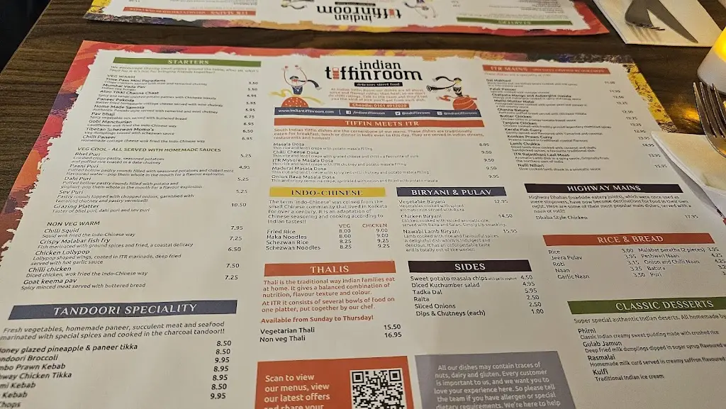 Rohan jain_Indian Tiffin Room_Cheadle_review