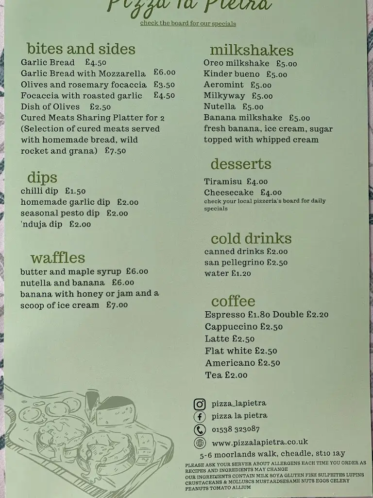 Menu_Pizza La Pietra_Cheadle_image_2