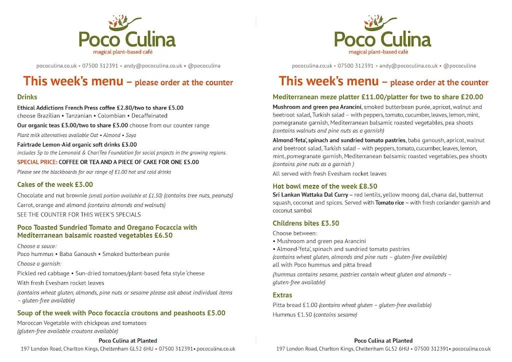 Menu_Poco Culina_Charlton Kings_image_1