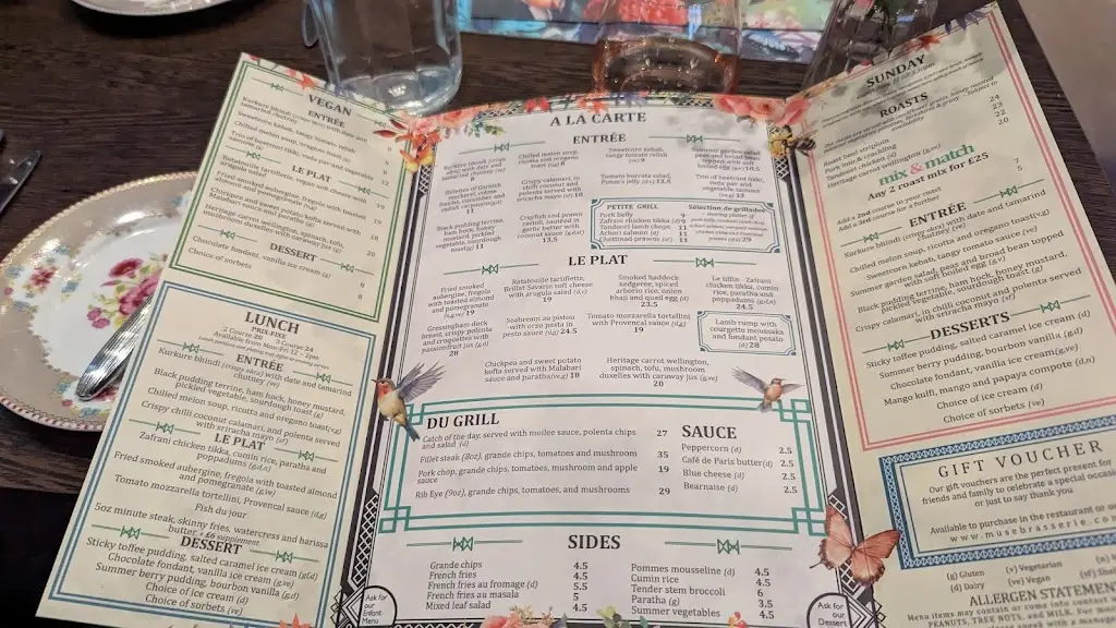 Menu_MUSE Brasserie_Charlton Kings_image_1