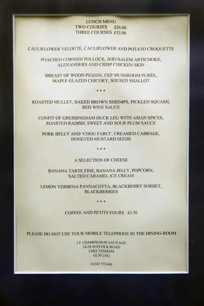 Menu_Le Champignon Sauvage_Charlton Kings_image_2