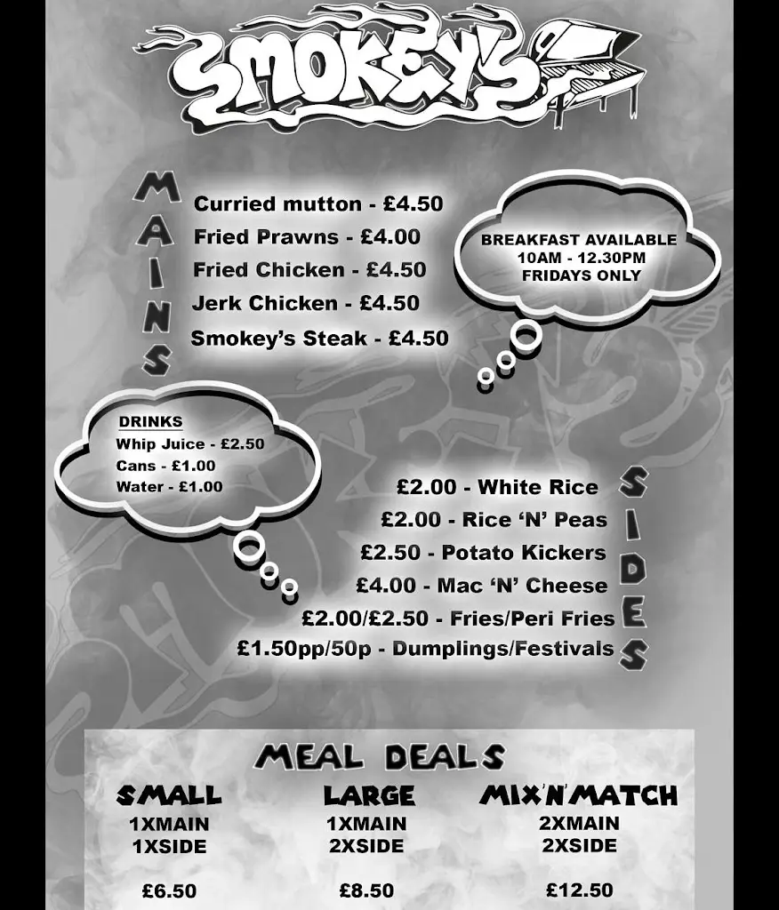 Menu_Smokey's_Chelmsley Wood_image_2