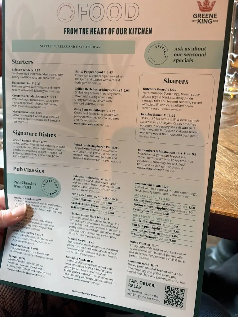 Menu_Governors House_Cheadle Hulme_image_1