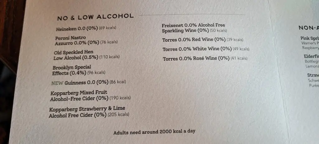 Menu_Governors House_Cheadle Hulme_image_2