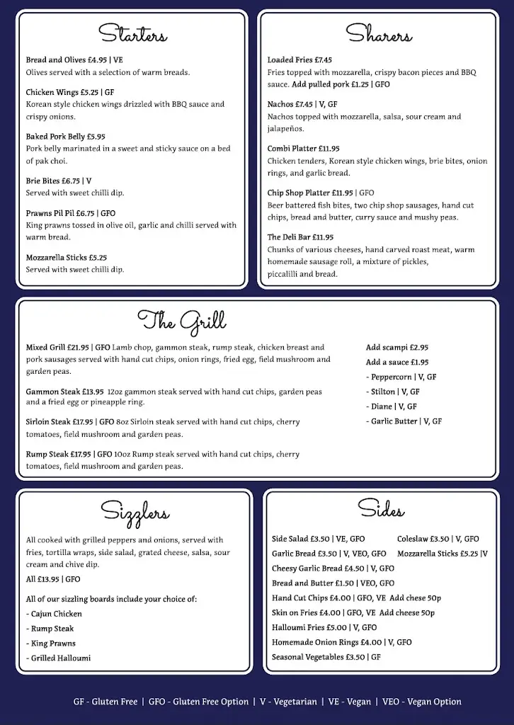 Menu_The Barrel_Chapeltown_imagen_2