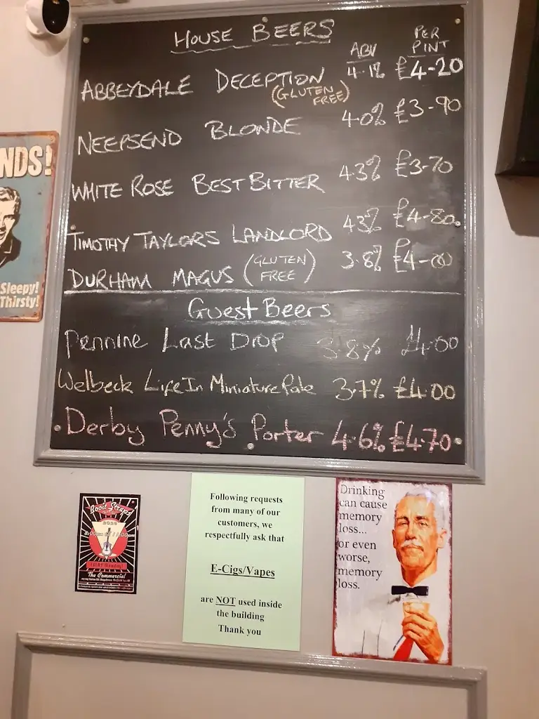 Menu_The Commercial_Chapeltown_immagine_1