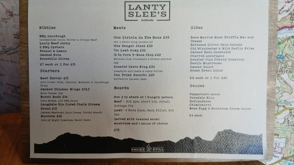 Menu_Lanty Slee's Ambleside_Ambleside_immagine_2