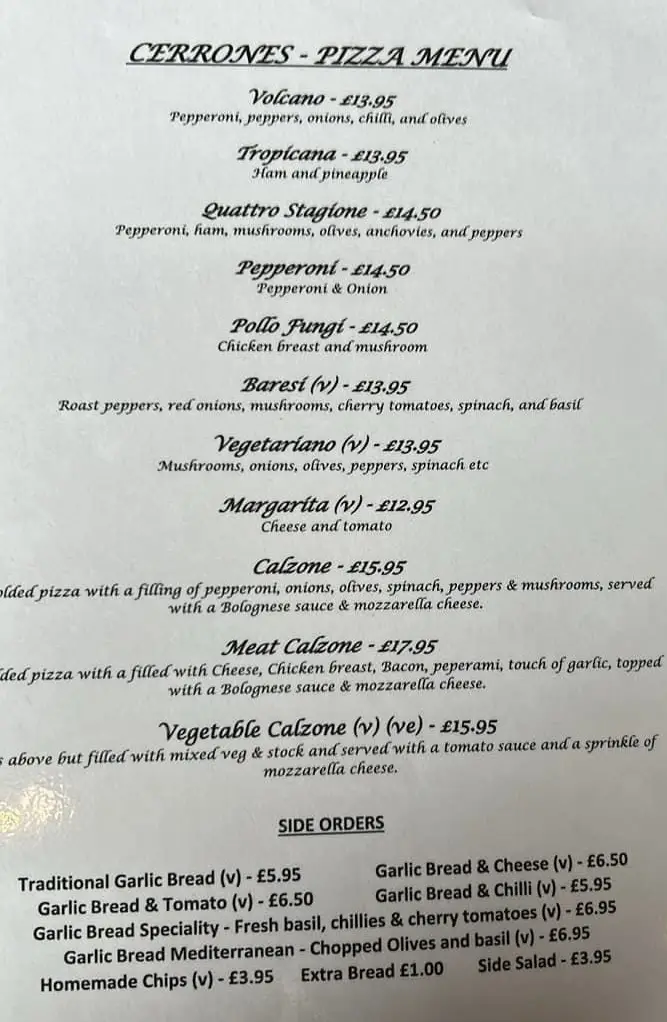 Menu_Cerrones Restaurant_Chapeltown_immagine_3