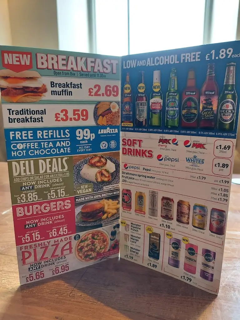 Menu_The Wagon & Horses - JD Wetherspoon_Chapeltown_image_2