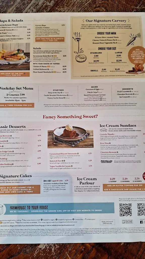 Menu_Meadow Farm - Farmhouse Inns_Chapeltown_image_4