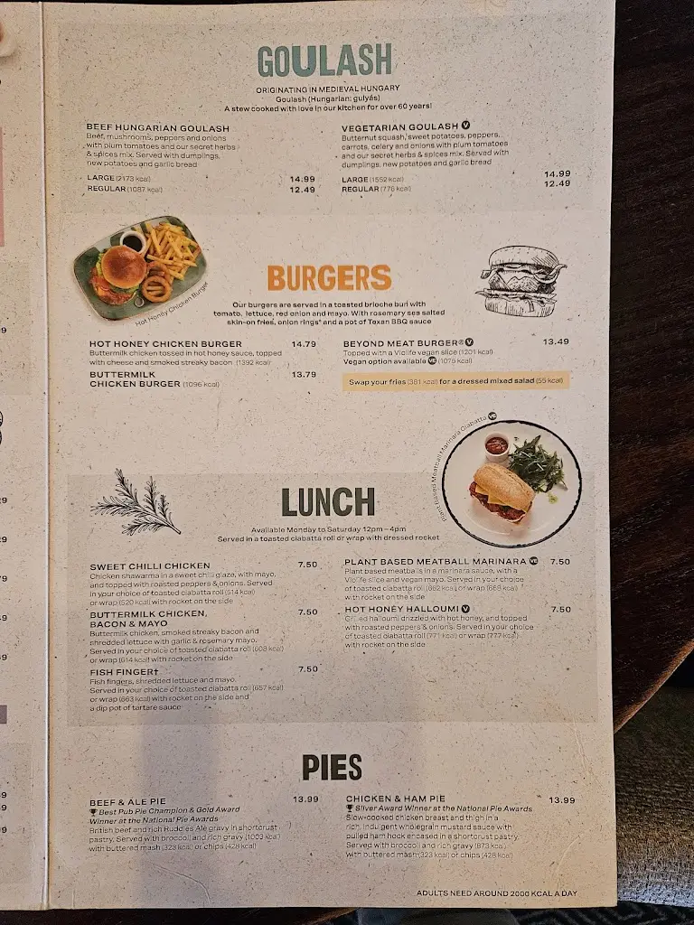 Menu_Royal Oak_Ambleside_immagine_3