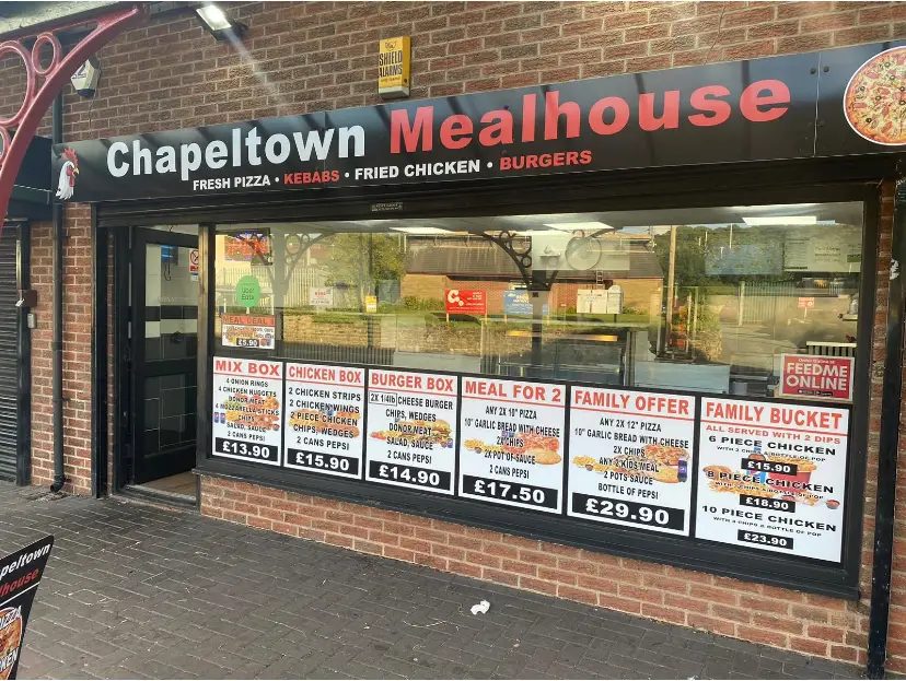 Chapeltown Meal House restaurant in Chapeltown