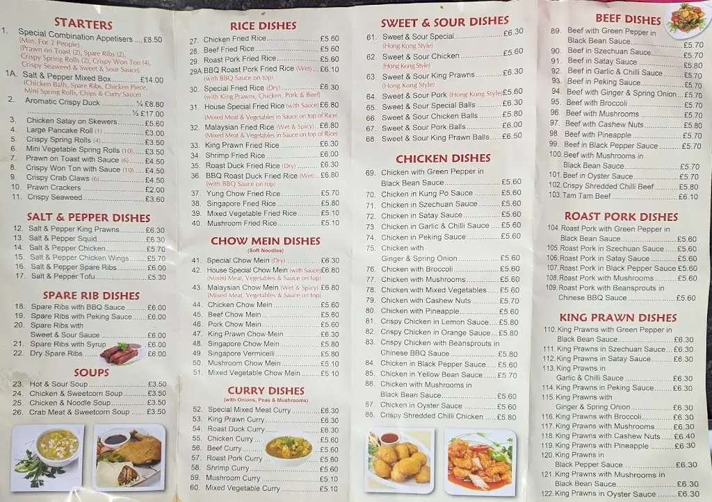 Mayflower restaurante en Chapeltown